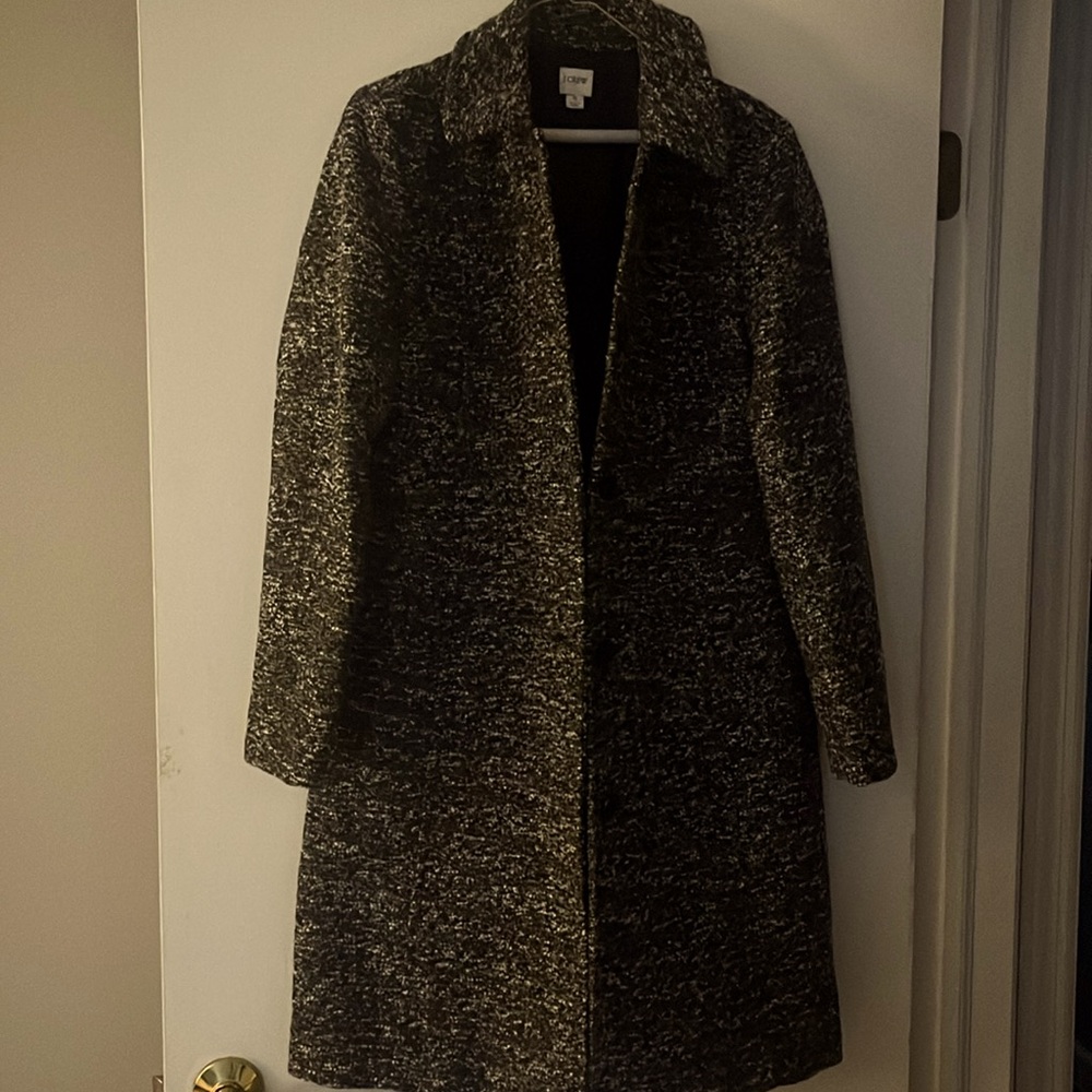 J.Crew Factory Boucle Lady Day Coat. SZ 6. EUC.